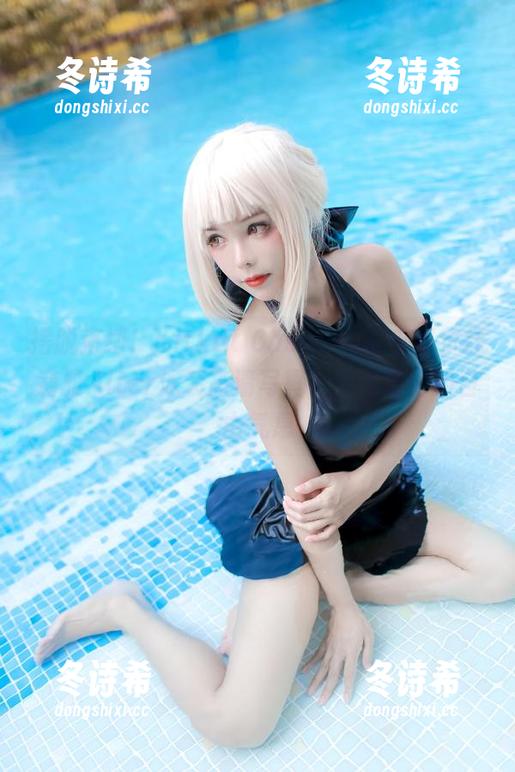 Kitkat Cosplay 摆脱束缚!Kitkat Cosplay带来阿尔托莉雅Alter泳装高清写真,感受夏日的自由气息